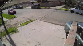 Drunk Driver Slams Into Cinder Block Wall