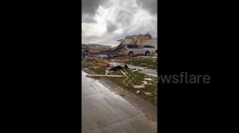 US: Footage Of Tornado Devastation In Nebraska 5