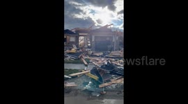 US: Footage Of Tornado Devastation In Nebraska 4