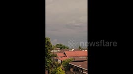 Indonesia: Volcanic Smoke Shrouds Skies After Mount Ruang Eruption 3