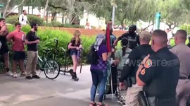 US: Demonstrators Arrested During Pro-Palestinian Protest At USF Tampa Campus