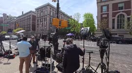 Columbia University tightens campus access after student protesters control building