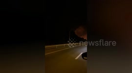 Agricultural fire causes blackout as it spreads to transmission tower in Thailand