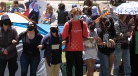 USA: Protest of Texas students over Gaza conflict enters second week