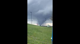 Backyard Tornado In Waverly, Nebraska