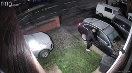 Alleged Car Thief Drags Man Through Brick Wall