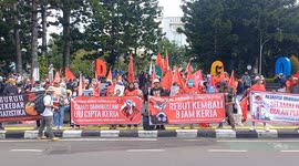 International Labour Day In Bandung