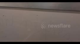Racist graffiti in Paris