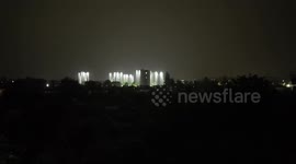 Millions of Londoners woken up by huge lightning storm