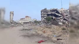 Palestine: Scenes of destruction in Tel al-Hawa