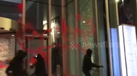 Pro-Palestine protesters target Barclays and BNY Mellon offices over alleged links to weapons company