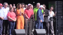 Brazil: President Lula speaks at a Labor Day public event in Sao Paulo