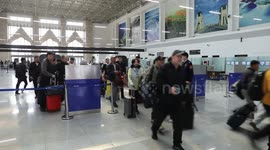 Border port in China's Xinjiang sees surge in passenger flow during May Day holiday