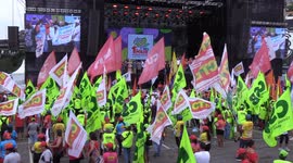 Brazil: The National Labor Day Celebration in Sao Paulo