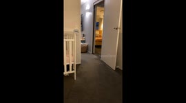 Baby Searches for Mom's Breastmilk