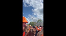 Swinging fun: Ferris wheel thrills in Zwolle, Netherlands