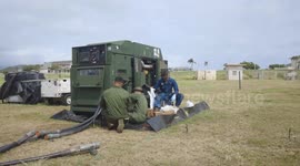 USA: The Displaced Warrior exercise at Marine Corps Base Hawaii