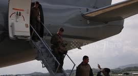 Papua New Guinea: U.S. Marines, Sailors arrive in C-40A to Papua New Guinea for HADR exercise