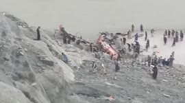 Bus falls into ravine in northern Pakistan, killing 20