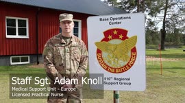 Sweden: U.S. Army Reserve and Swedish military exchange best practices on base camp in Skillingaryd