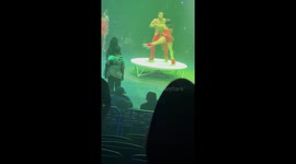 Spinning dance mishap: Atlanta's circling chaos