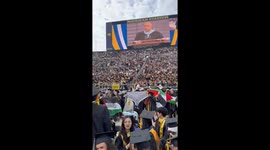 Michigan’s Graduation Is Disrupted by Pro-Palestinian Parade in Michigan University