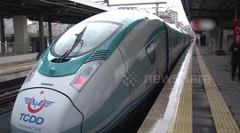 Türkiye inaugurates new high-speed train line