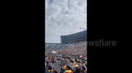 US: Pro-Palestinian Protesters Disrupt University Of Michigan Graduation Ceremony 2