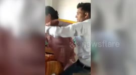 India: Altercation breaks out between Teacher and Principal