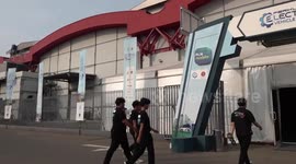 Chinese cars shine at Indonesia's electric vehicle exhibition