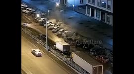 Brave rescue: girl saved from burning car in Yekaterinburg