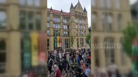 UK: Thousand protest in Manchester over the war on Gaza