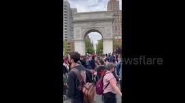 USA: Multiple groups of Palestinian and Gaza Solidarity Encampment supporters 16