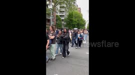 USA: Multiple groups of Palestinian and Gaza Solidarity Encampment supporters 15