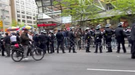 USA: Multiple groups of Palestinian and Gaza Solidarity Encampment supporters 13