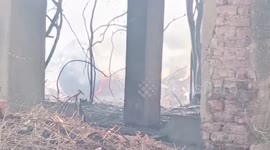 India: Fire engulfs scrap godown in southern India; garbage suspected as cause