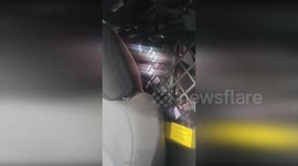 Police dog howls to imitate patrol car siren