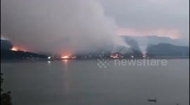 Mexico: Forest Fire Burns In Valle De Bravo 2