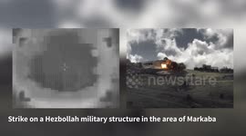Lebanon: IDF strikes Hezbollah military structures