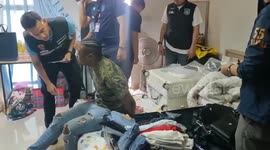Nigerian 'drug mule gang' arrested for smuggling cocaine into Thailand