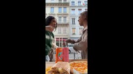This competitive food challenge shows why it's important to be good at Rock, Paper, Scissors