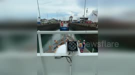 Panama: CGC Thetis Transiting Panama Canal on Counter Narcotics Patrol