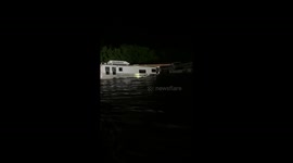 Flash Flooding in Hamilton, Texas