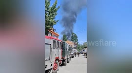 The exchange of gunfire between security forces and terrorists took place on South Kashmir