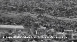 Lebanon: Strike on Hezbollah launch post in the area of Ayta ash Shab