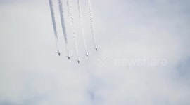 Japan: JASDF Blue Impulse team at Marine Corps Air Station Iwakuni Friendship Day