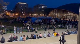 US: MIT Pro-Palestinian Protesters Defy Order To Clear Encampment 5