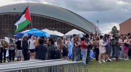 US: MIT Pro-Palestinian Protesters Defy Order To Clear Encampment 3