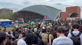 US: MIT Pro-Palestinian Protesters Defy Order To Clear Encampment
