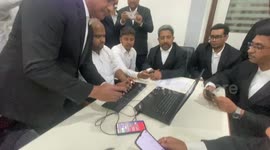 Man attempts to enter Guinness World Records by typing alphabet backwards
